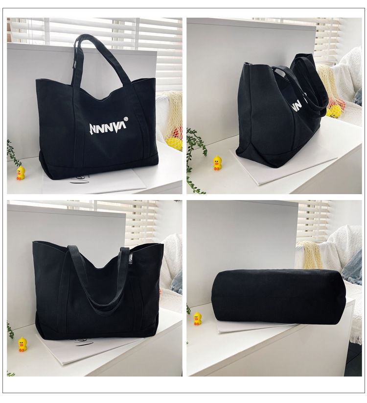 High Quality Eco Beach Cotton Bag Canvas Tote Bags With Custom Print_voghion.com