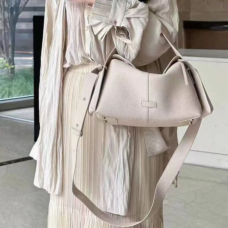 Songmont Top and Bottom Song Ear Series Eave New Fashion Versatile Borsa a tracolla obliqua monospalla HOBO_voghion.com