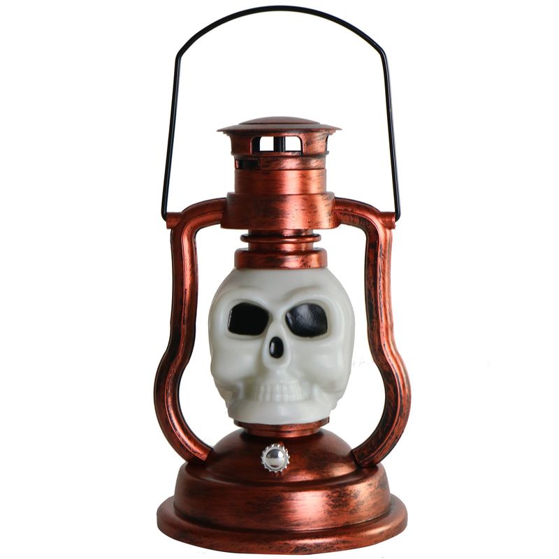 Cross Border Skull Pumpkin Lantern Halloween Battery Lantern Outdoor Garden Camping LED Portable Kerosene Lamp_voghion.com