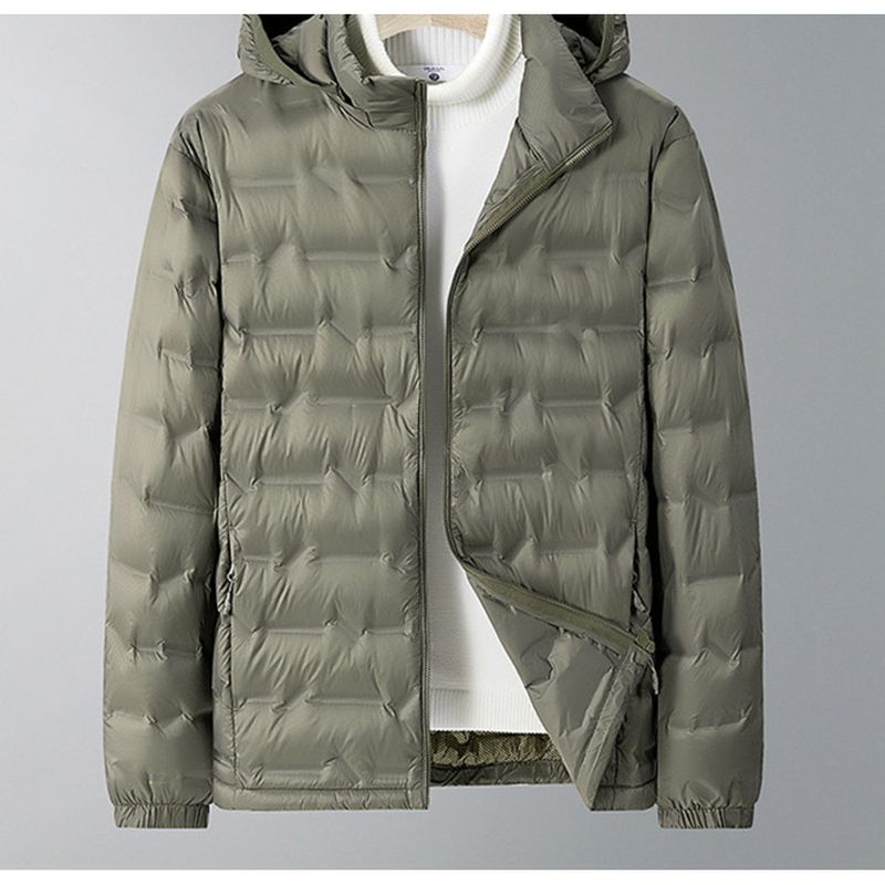 Nuova giacca leggera in grafene 2023 per uomo, piumino con cappuccio di alta qualità, casual e alla moda, taglie forti_voghion.com