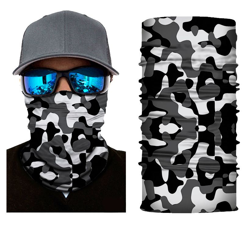 LazyZoom Xunhui Funny Pattern Series Multifunctional Magic Headscarf Windproof Sunscreen Outdoor Cycling Seamless Mask_voghion.com