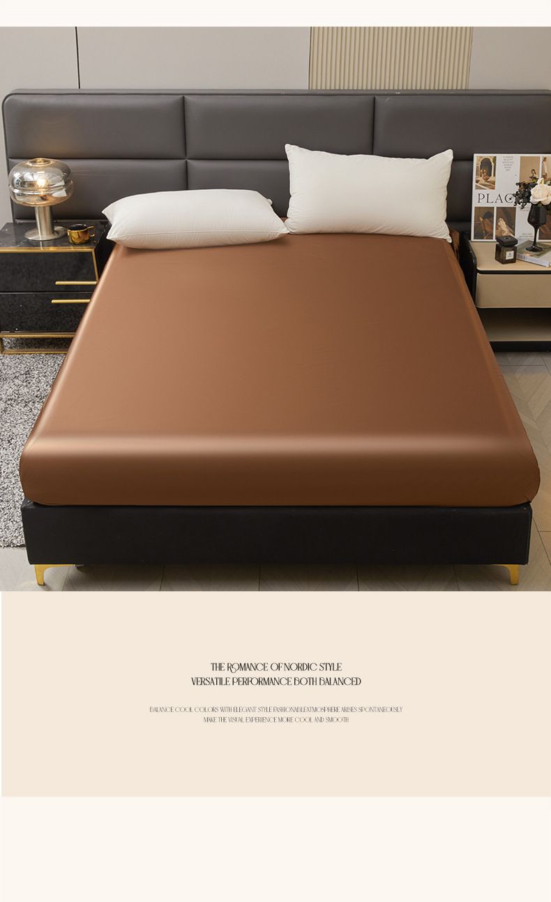 Drap-housse imperméable de qualité supérieure – Protège-matelas doux, respirant et hypoallergénique (Plusieurs tailles et couleurs disponibles, envers silencieux en PEVA)_voghion.com