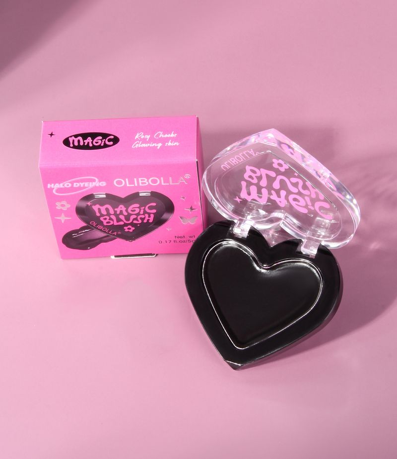 Fard in polvere Caring Powder Rouge è caldo, scolorisce e non sbiadisce facilmente. Fard in polvere in crema, fard in polvere naturale per il viso in stick._voghion.com