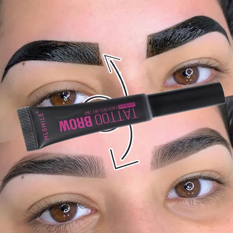 Tinte semipermanente Peel-Off para cejas, resistente al agua, de larga duración, 3 días, gel de maquillaje cosmético._voghion.com