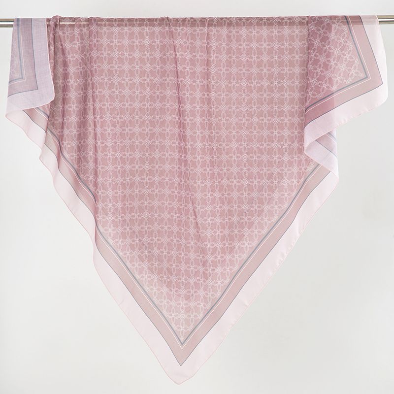 New Malaysian Indonesian Muslim Hot Selling With Versatile Lines, Simple Patterns, Right Angle Rolled Edges, Bali Yarn Square_voghion.com