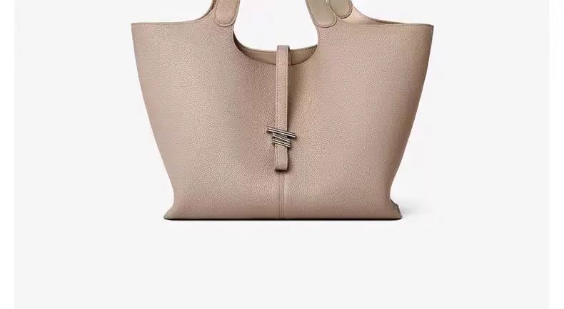 Wind Chime Ladies Handbag, Capacity Commuter Handheld Shoulder Leather Bag_voghion.com