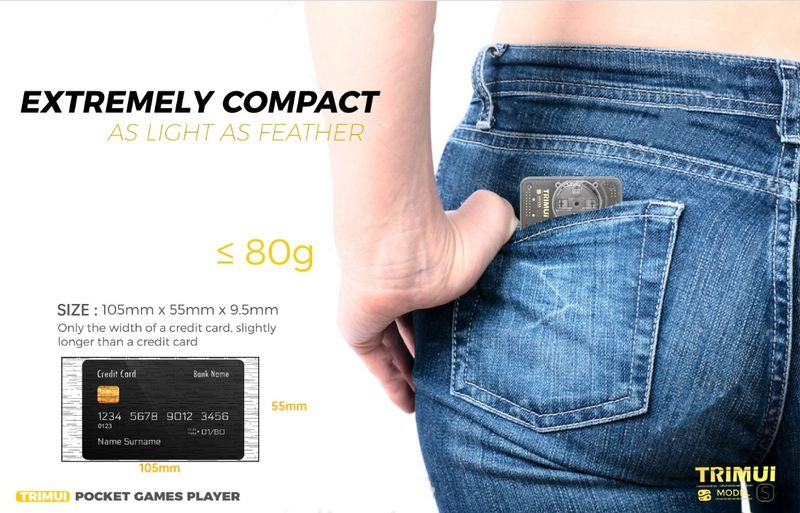 Console per videogiochi, sviluppo di soluzioni per console portatili, spot TRIMUI, modello S, lettore di carte portatile A66_voghion.com