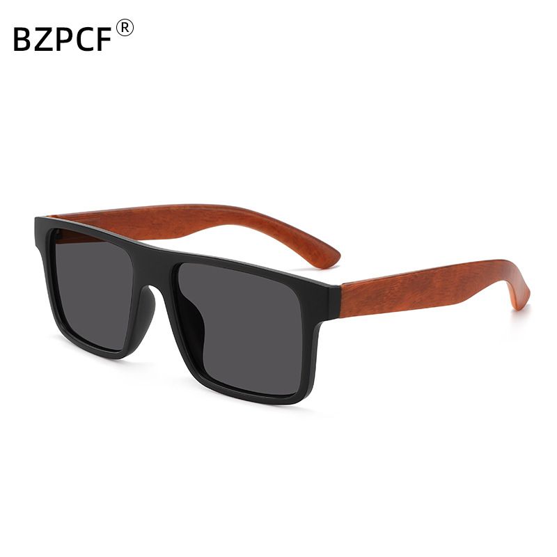 Nuovi occhiali da sole alla moda con protezione UV in bambù per uomo_voghion.com