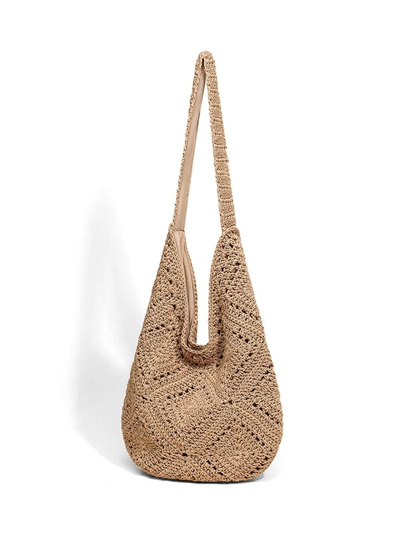 2025 Sommer im neuen Stil Handheld Unterarm Freizeit Weben große Kapazität Tasche_voghion.com