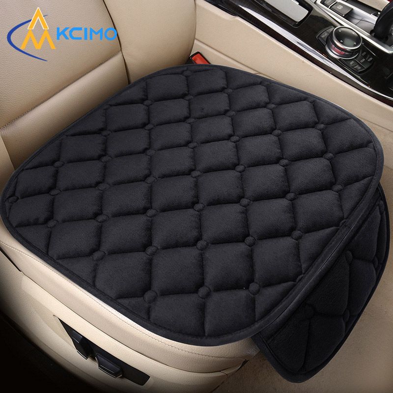 Kcimo Plush Car Cover Front And Rear Soft Seat Cushion Auto Chair Protector Pad Universal For Sedan Suv Pick-up Truck_voghion.com