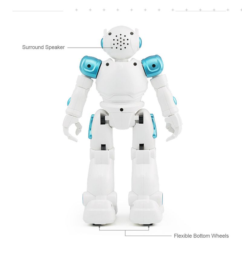 Dálkové ovládání Inteligentní programovací robot Vzdělávací dětská hračka Indukční taneční Elektrický interaktivní_voghion.com