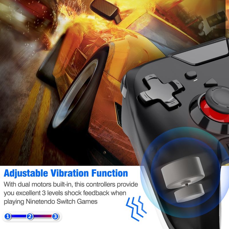 Verbeterde Pro Controller voor Nintendo Switch/Switch Lite/Switch OLED Console Draadloze Gamepad Videogame USB Joystick_voghion.com