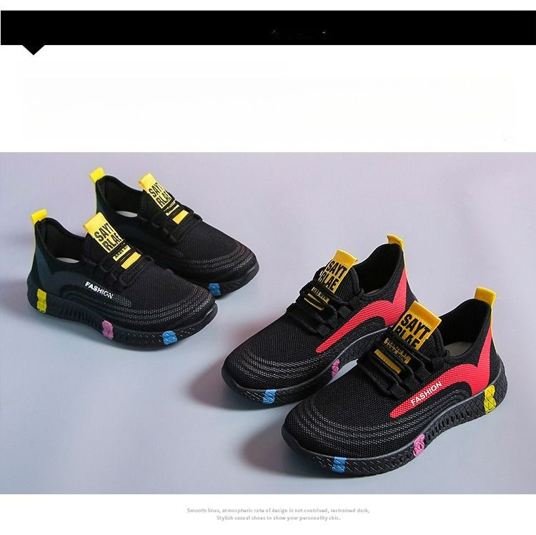 Women's Shoes Cloth Shoes Non-slip Soft-soled Casual Sports Shoes_voghion.com