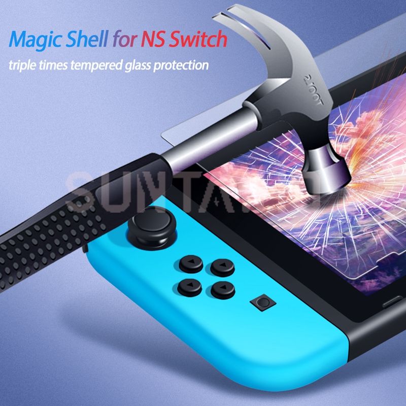 Schutz Glas für Nintend Schalter Gehärtetem Glas Screen Protector für Nintend Schalter Oled Glas Zubehör Bildschirm Film_voghion.com