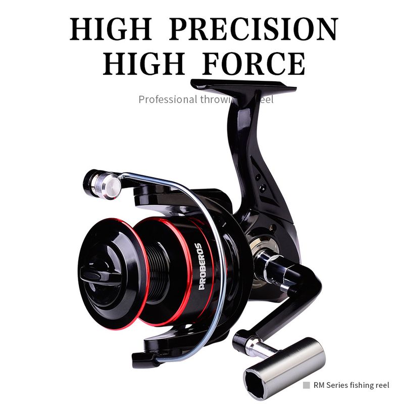 Nuovo mulinello da pesca a spinning con esche artificiali da lancio lungo in metallo da 8 kg_voghion.com