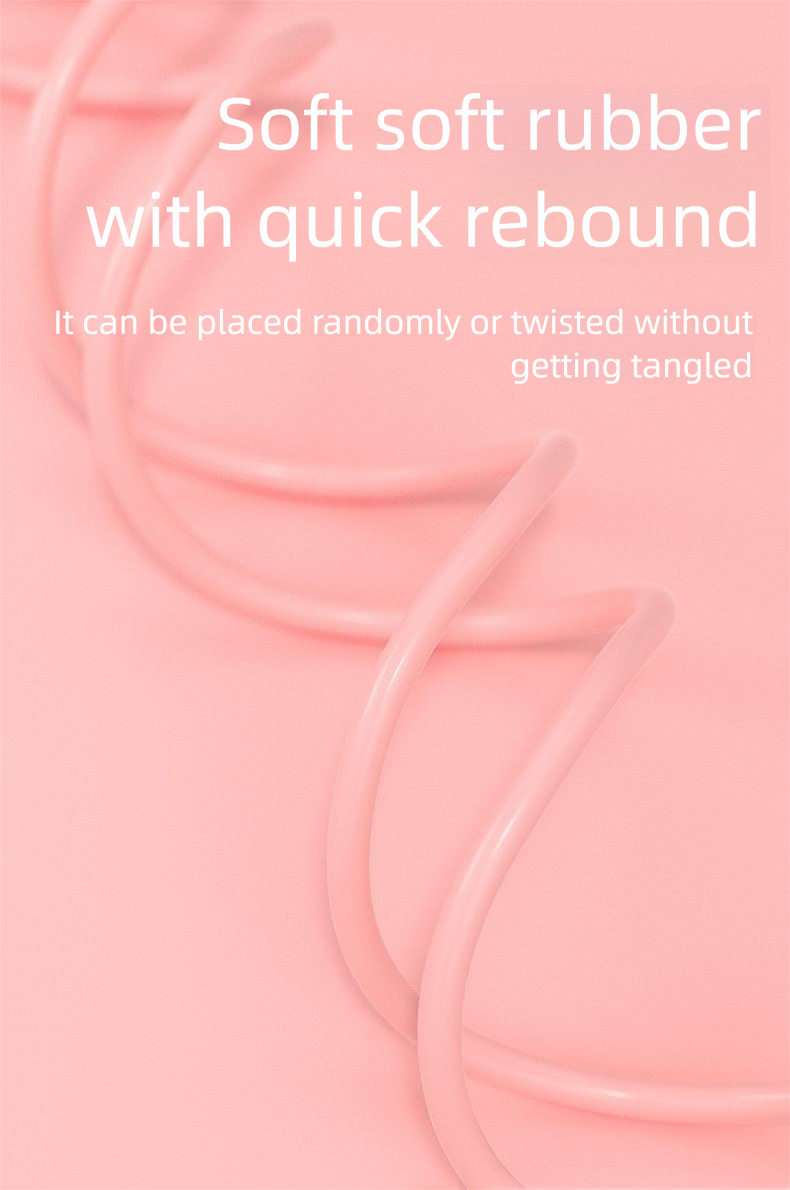 Câble de charge rapide liquide 66 W, compatible avec les données 6 A, deux en un, type C_voghion.com