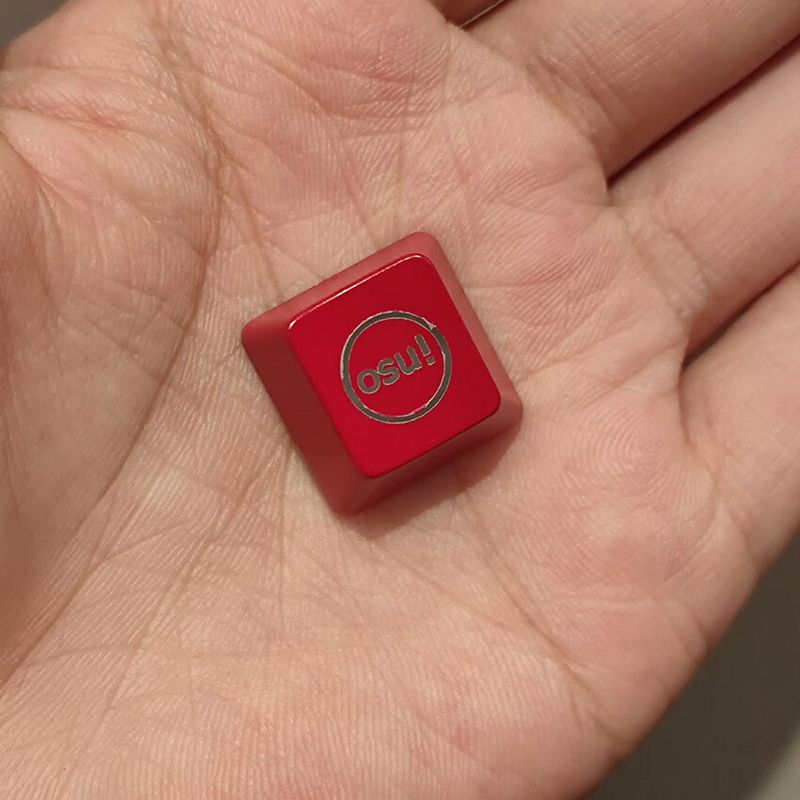 Transparent OSU Keycap Replacement Accessories For Mechanical Keyboard_voghion.com