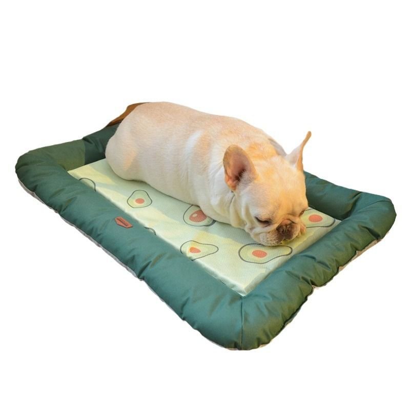Lit pour chat d'été et respirant, fournitures, tapis rafraîchissant pour animaux de compagnie, lit pour chien_voghion.com