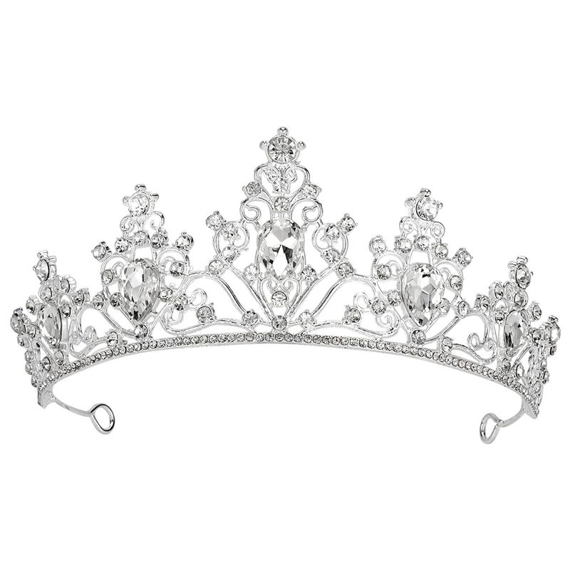 Nuovi accessori per capelli da sposa con corona di vendita calda, corona di compleanno transfrontaliera europea e americana, corona di cristallo, copricapo da sposa all'ingrosso_voghion.com