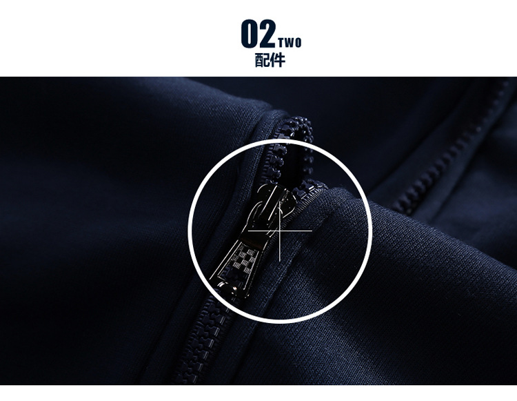 2023 Spring and Autumn New Korean Edition Sweater Men's Leisure Sports Long Sleeve Two Piece Set_voghion.com