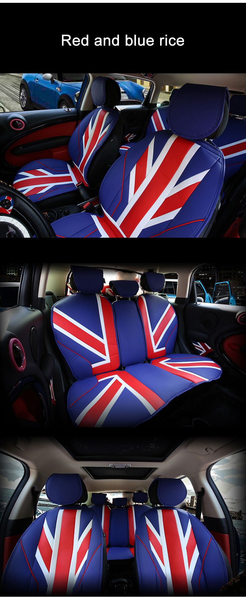 Autositzbezug, Schutzkissen für Mini Cooper R55 R56 R60 R58 R59, Sitzkissen-Zubehör, Innenausstattung_voghion.com