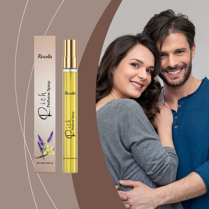 Roxelis Intense Profumo Spray, Fragranza Affascinante ai Fiori di Lavanda, Fragranza Fresca alla Vaniglia, Profumo Portatile Stay Date_voghion.com
