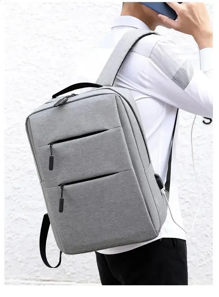 Rucksack USB-Ladegerät Tragbare 156 Zoll Freizeit Business Reise Computertasche 250408l_voghion.com