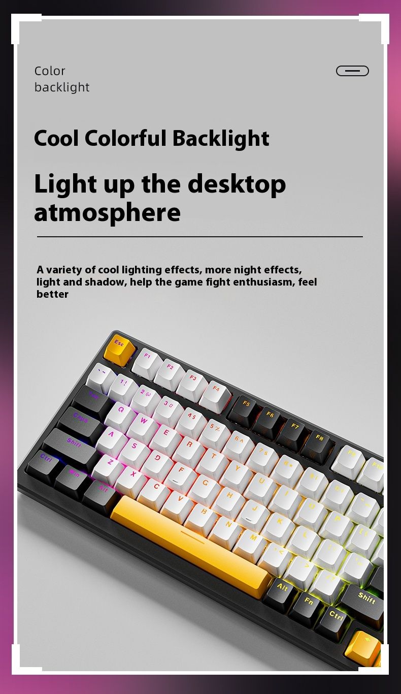 Göz kamaştırıcı G99 üçüncü deneme sınavı kablosuz Bluetooth mavi kırmızı eksen ofis E-spor oyunu masaüstü dizüstü bilgisayar mekanik_voghion.com