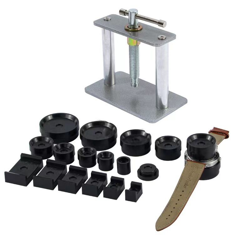 Watch Repair Tool Simple Iron Support Table Gland Mechanical Quartz Watch Gland Machine Rear Cover Battery Replacement Tool_voghion.com