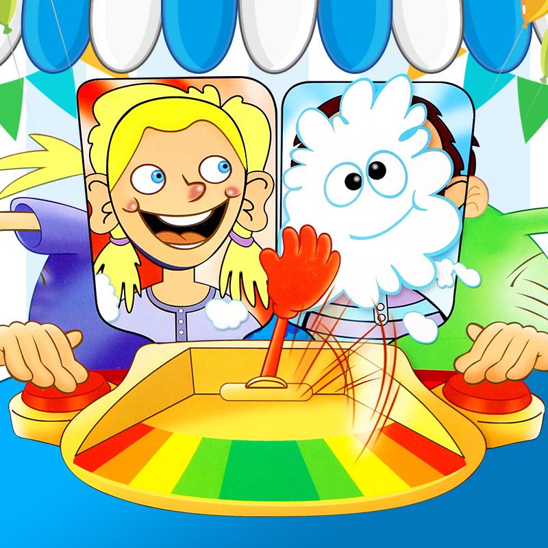 Cake Cream Pie In The Face Family Party Fun Game Funny Gadgets Prank Gags Jokes Anti Stress Toys For kids Joke Machine Toy Gift_voghion.com