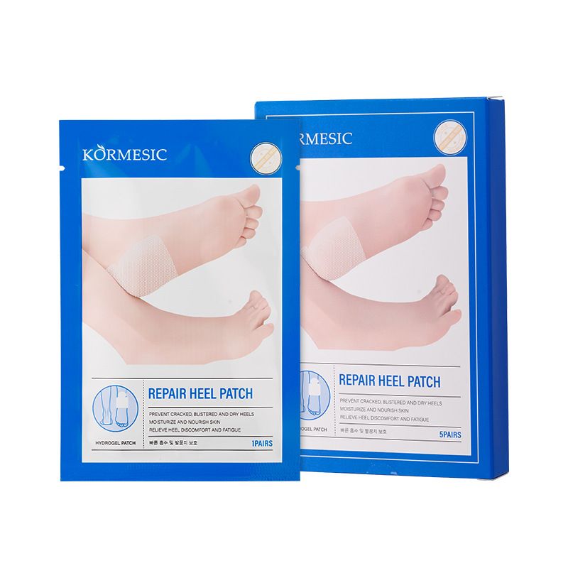 KORMESIC Hydrogel Heel Patches 1 Pc 7g/pair Hydrating Moisturizing Foot Mask_voghion.com