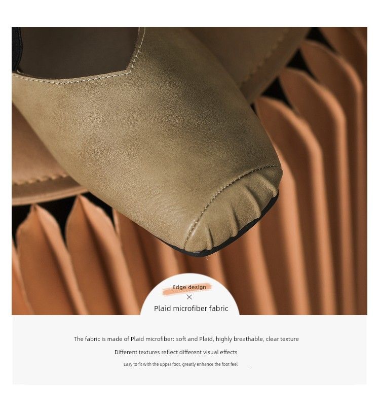 Mary Jane Wear Retro Strap Pig Nose Ballet Shoes_voghion.com