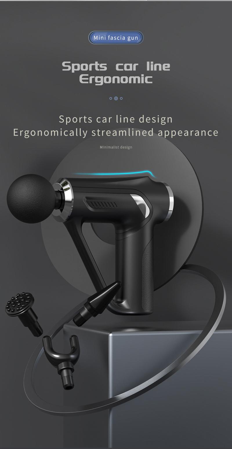 32 stopenj električna masaža G globoko tkivo vrat telo hrbtne mišice športna masaža sprostitev lajšanje bolečin vadba fascija_voghion.com