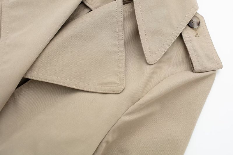 Vêtements pour femmes 2024 automne et hiver nouvelle mode de rue avec veste coupe-vent à ceinture_voghion.com