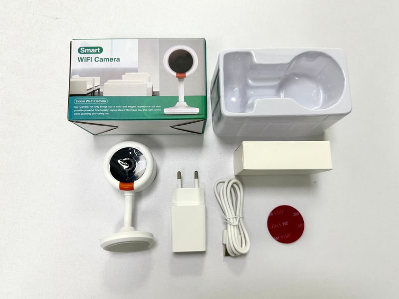2PCS 2K WiFi Camera Tuya Smart Life Wireless Baby Indoor Surveillance IP Cam Home Pet Monitor Night Vision Two-Way Audio_voghion.com