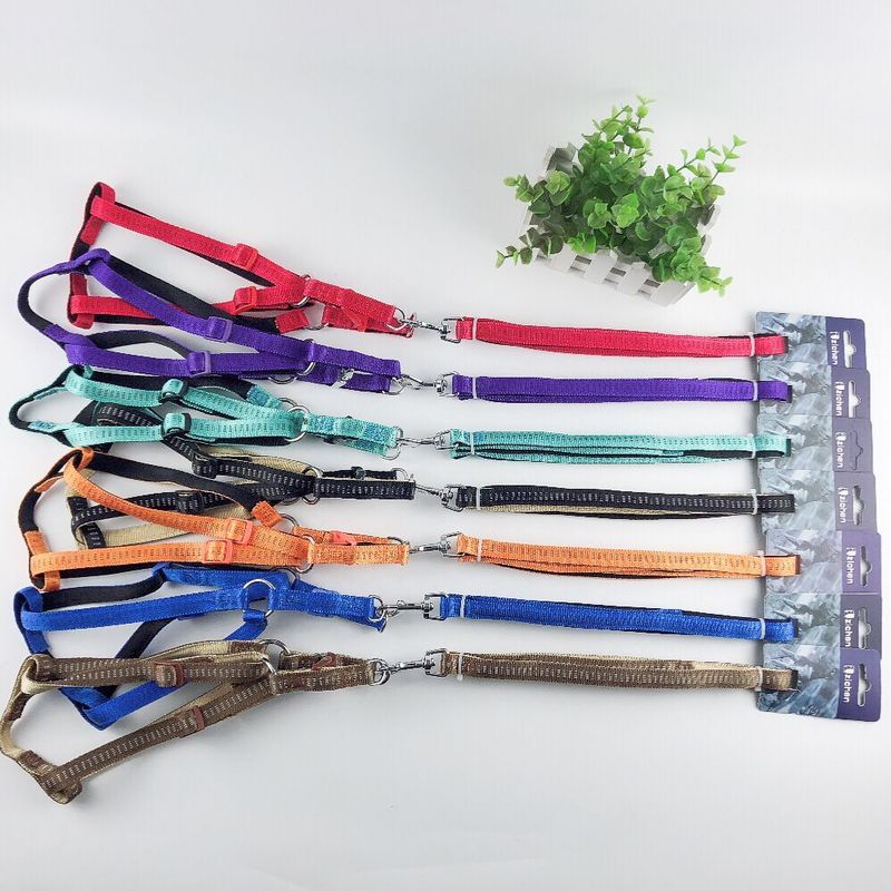 Traction Rope Chest Harness Walking Leash Samoyed Golden Retriever Medium Dog Pet Supplies_voghion.com