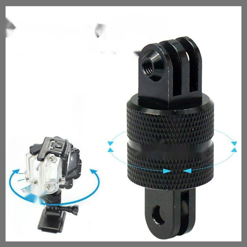 360 Grad drehbare Basis, kompatibel mit GoPro 10/9/8/7/6/4, Halterung aus Aluminiumlegierung, Zubehör für Sportkameras_voghion.com
