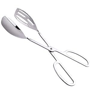 Heavy Duty 2-Pack Dining Clips - Salad/Cake Stainless_voghion.com