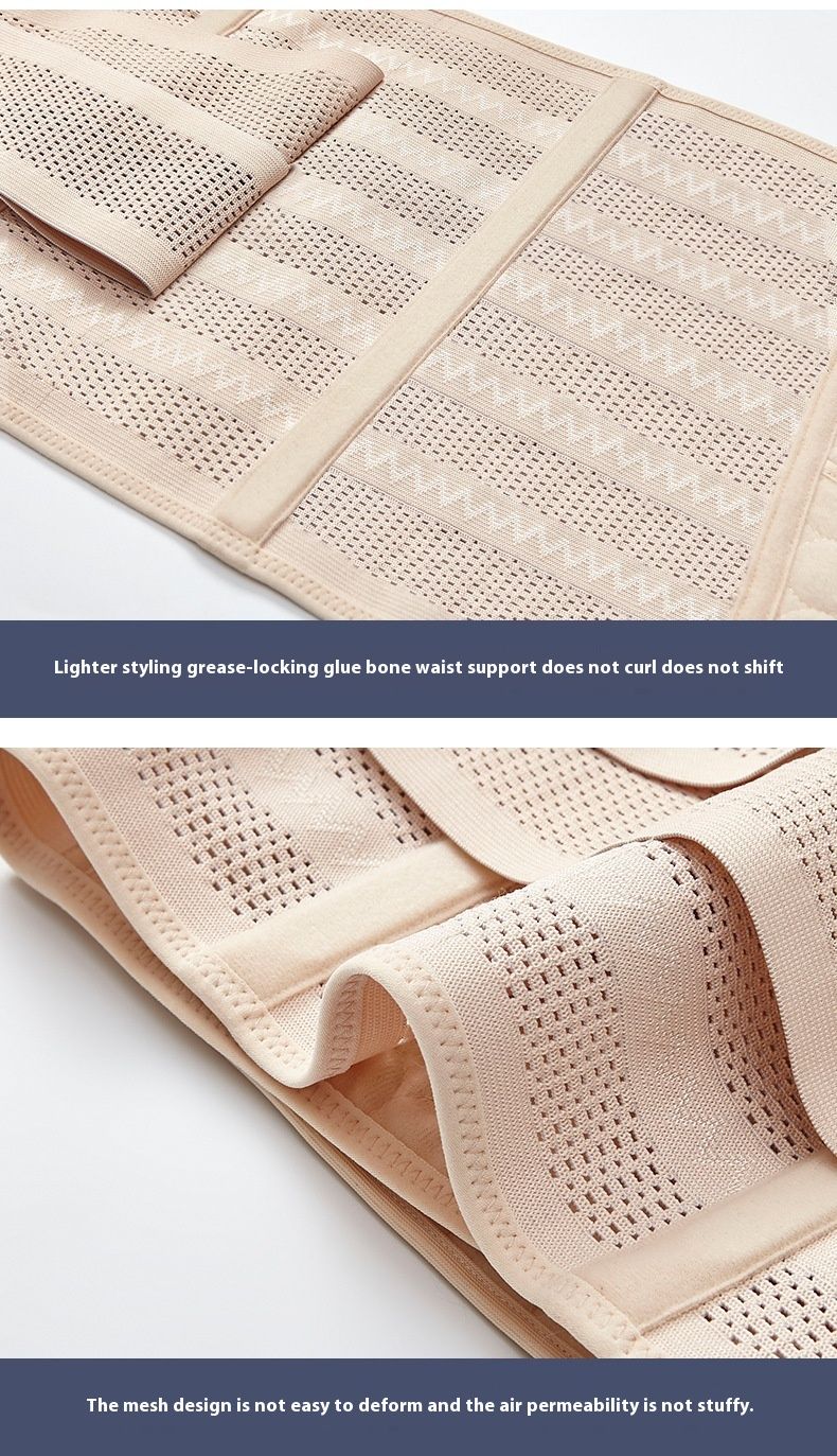 Cintura addominale post-parto per donna, confezione da 4, traspirante, set per parto vaginale, taglio cesareo, cintura addominale in plastica_voghion.com