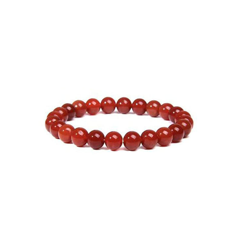 Bracciale elastico con perline elastiche, ametista, ematite, agata rossa, 2 pezzi, occhio di tigre, polvere di cristallo, pietra vulcanica, 8 mm_voghion.com
