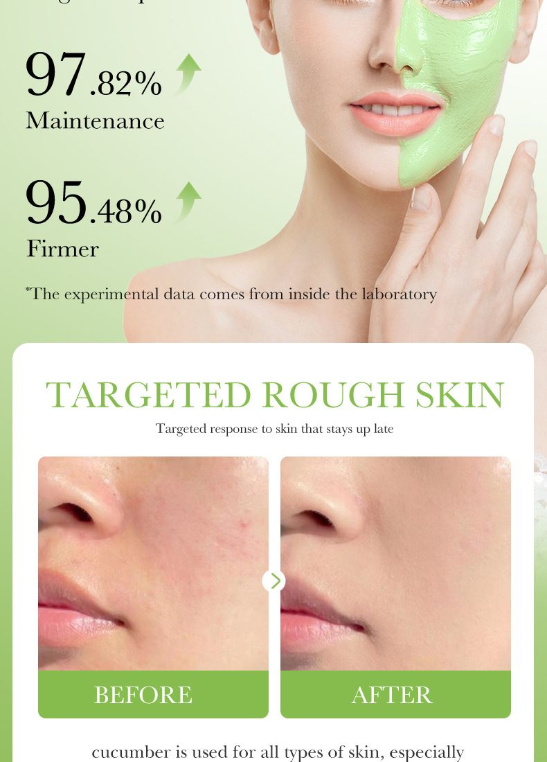 BIOAOUA Dead Sea Mud Whitening Mud Mask 8gx10pcs Hydrating Oil Control Cleansing Mask Moisturizing Mask_voghion.com