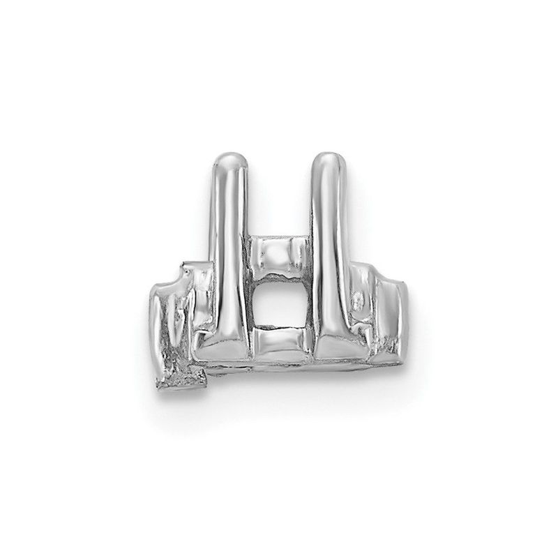 14k White Gold Head, Up To 2.75mm Dia., X852 Add-a-Diamond Bracelet_voghion.com