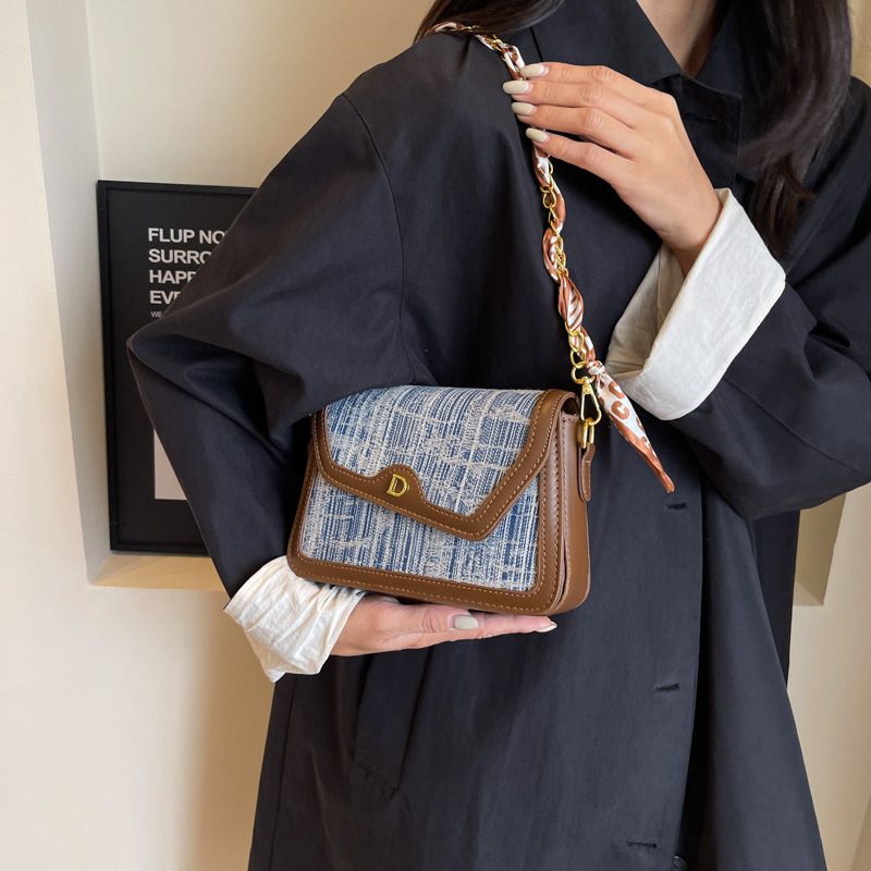 Beibei Shangpin 2023 Autumn/Winter New Fashionable and Versatile Chain Small Square Single Shoulder Diagonal Straddle_voghion.com