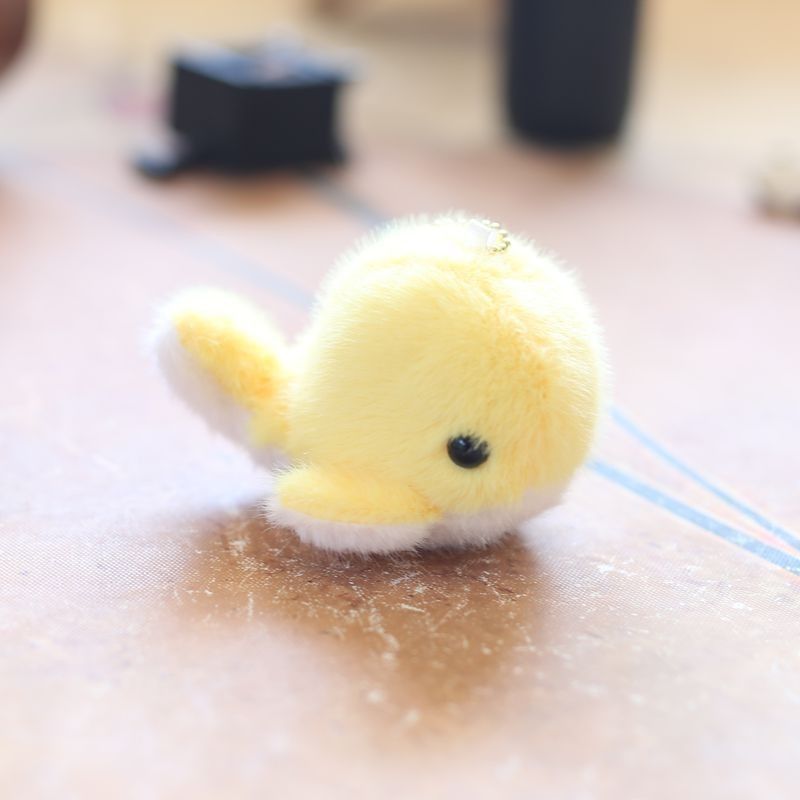 Niedlicher Delfin-Plüschanhänger, bezauberndes Kuscheltier für Taschen und Rucksäcke in vier Farben_voghion.com