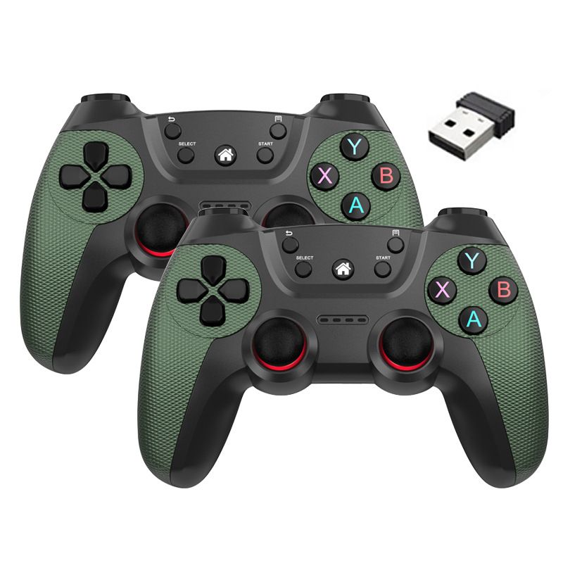 Gamepad wireless 2.4G uno a due per PC/TV/P3 Set-Top ******Gamepad universale_voghion.com