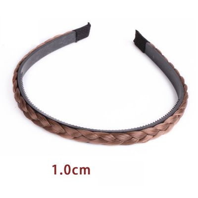 Twist Wig Braid Headband Korean Non-Slip Wide Simple Press Hole Versatile Accessory Hairband Women's Broken Hair Clip_voghion.com