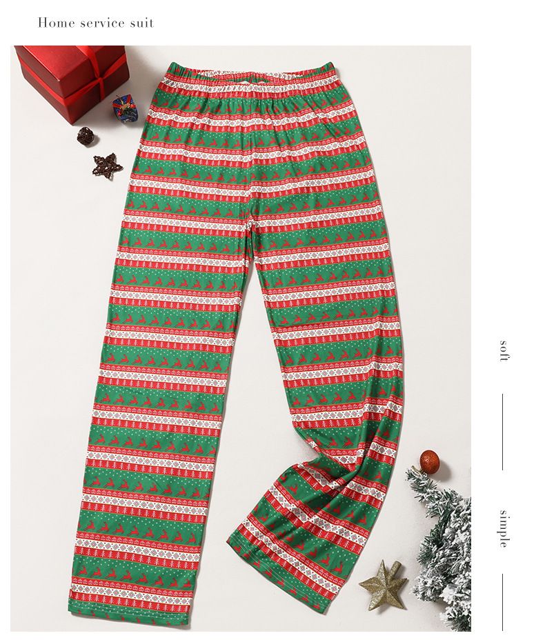 "Unisex Soft Sleep Pants – Lightweight & Breathable Lounge Pajama Bottoms With Stylish Prints (Red, Green, Checkered, Striped, S-XXL)"_voghion.com