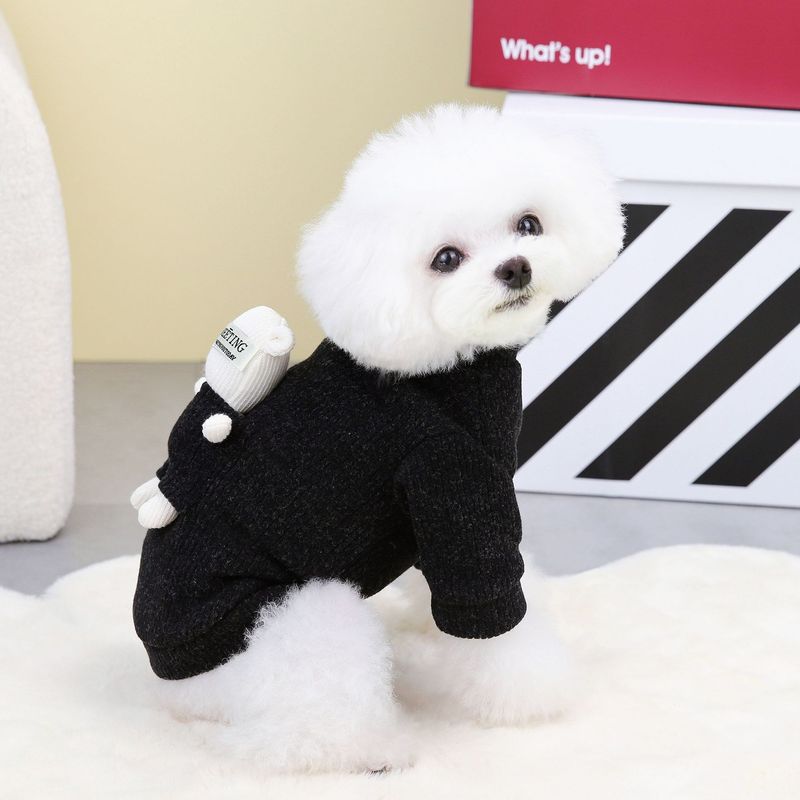 Dog autumn and Teddy cat winter pet clothing thickened new 23 teddy bear sweater_voghion.com