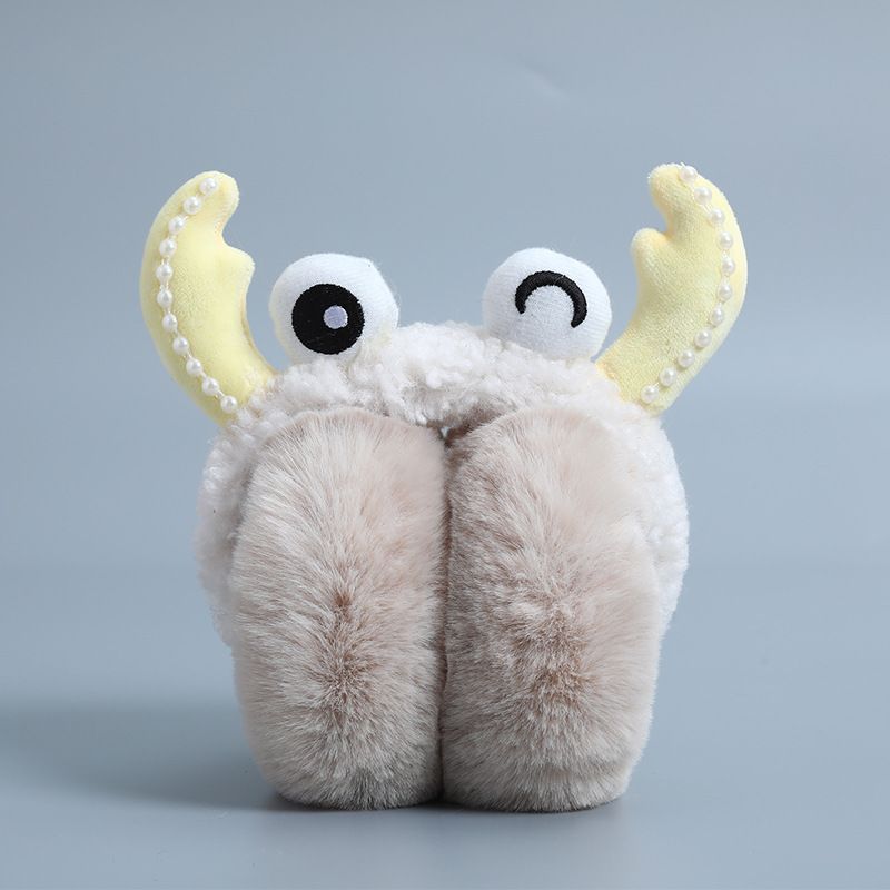 Le punte elastiche pieghevoli mantengono le studentesse al caldo con graziose punte in velluto, berretti invernali da uomo, protezione da donna e paraorecchie_voghion.com