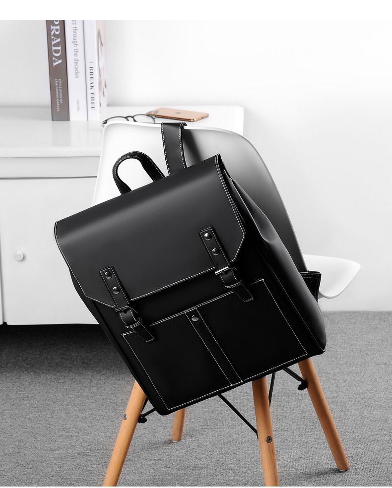 Business Backpack Men's And Women's Clamshell Large Capacity Backpack Backpack Waterproof 15.6 Inch Computer Bag_voghion.com